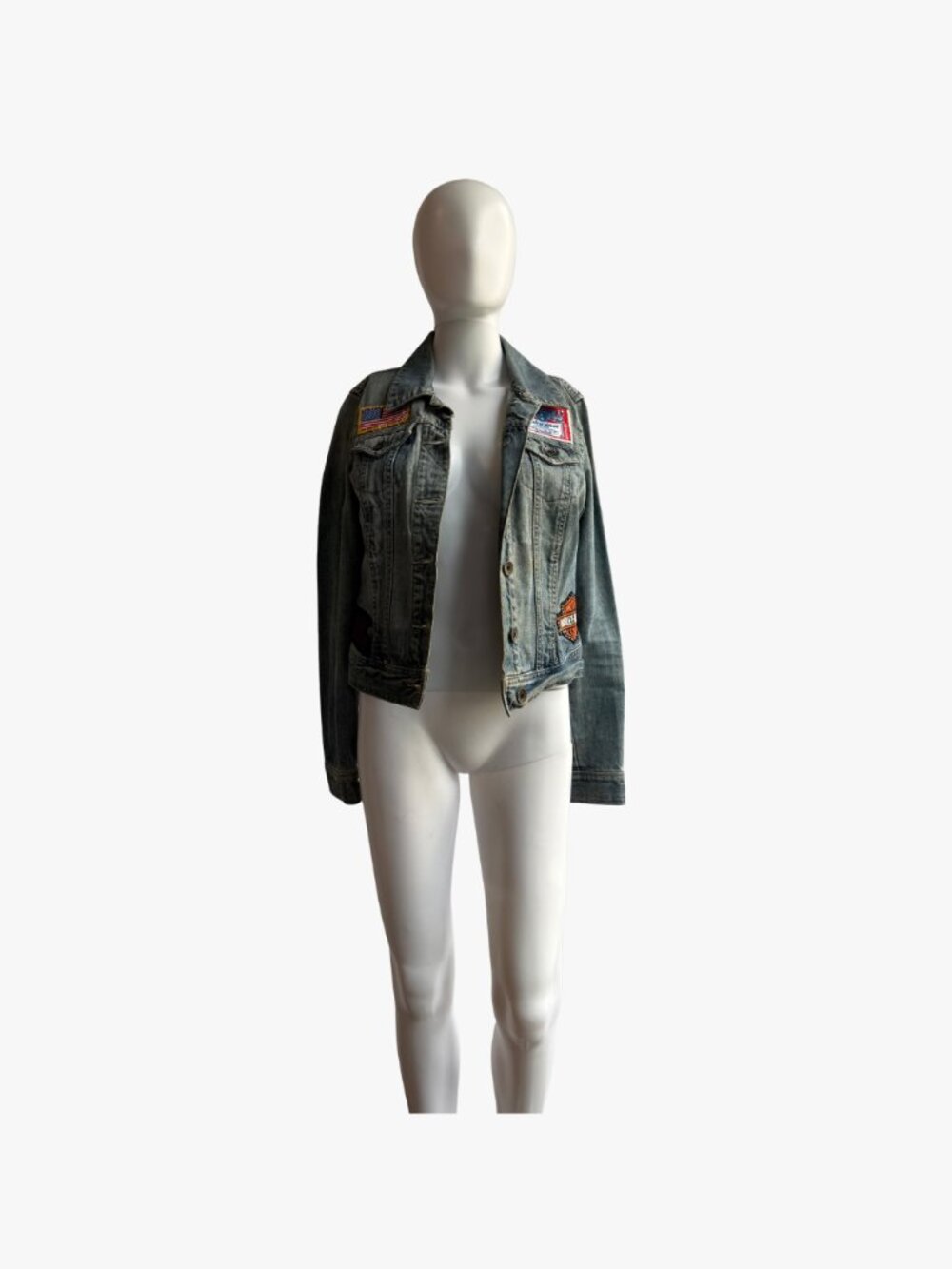 Calvin Klein Jeans Reworked Patchwork Denim Jacket